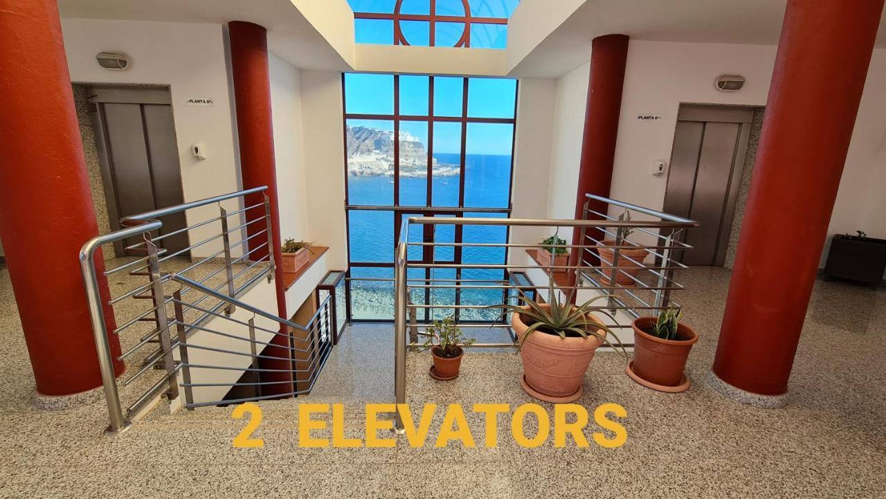 Deluxe 3 Rooms74M2,2Air Condit 2Tv Seaview On Amadores,2 Heatpools, Parking, 600 Mb,Dishwasher,2Lift,,3 Beaches Playa Del Cura  Esterno foto
